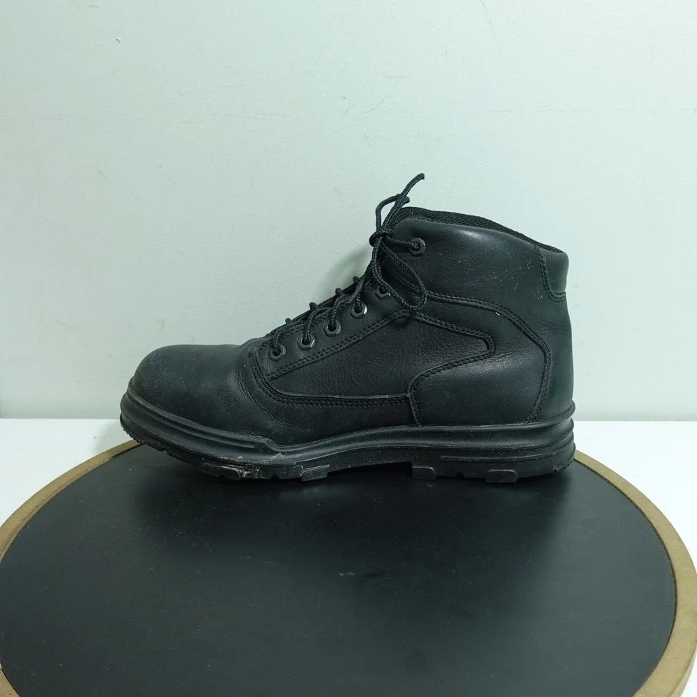 Timberland PRO 70068 Steel Toe‎ Work Boots Men 11M Black Leather Safety EH 24/7